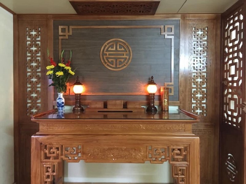 Nội thất phòng thờ